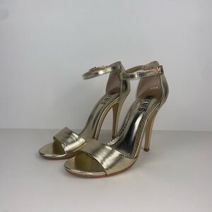 Gold Heels 4 inches Size 6.5 Mix No. 6